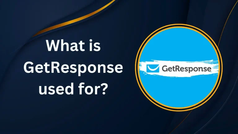 What is GetResponse used for?