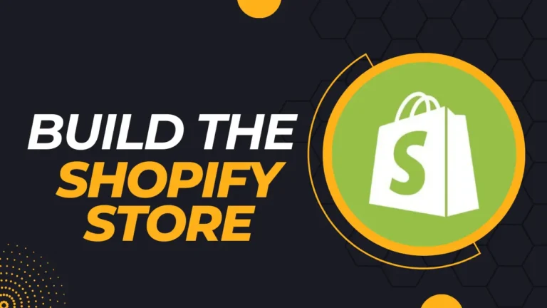hire someone to build the Shopify store