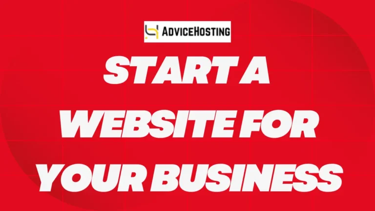 Start a Website for Your Business