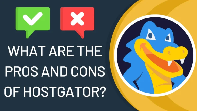 pros and cons of hostgator