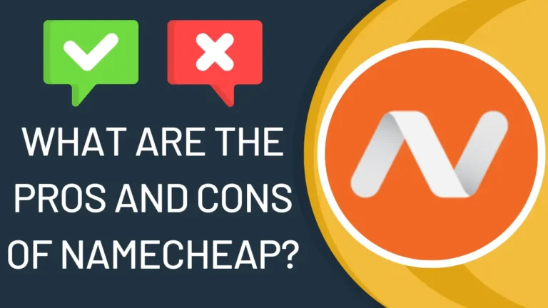 What are the pros and cons of namecheap?