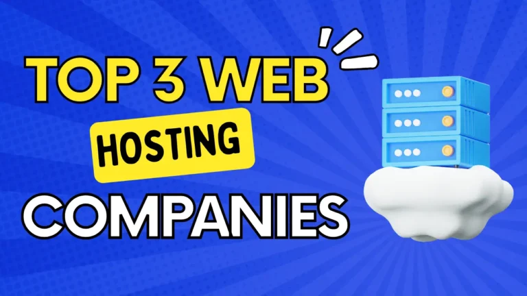 the top 3 web hosting
