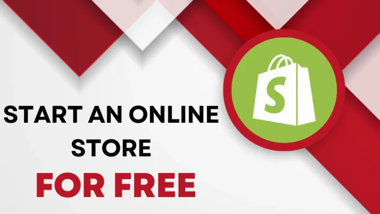 start an online store for free